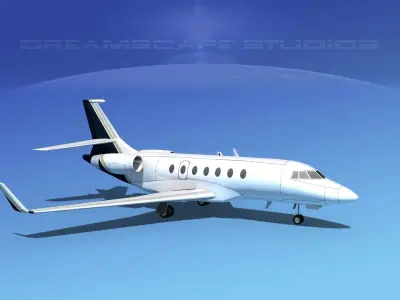 Dassault Falcon 2000 V05 3D model purchase