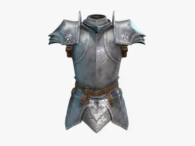 Medieval Armor Low-poly 3D model purchase