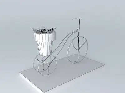 Garden bike Free 3D model