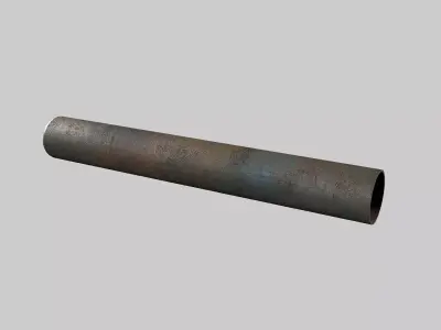 Steel pipes 3D model purchase