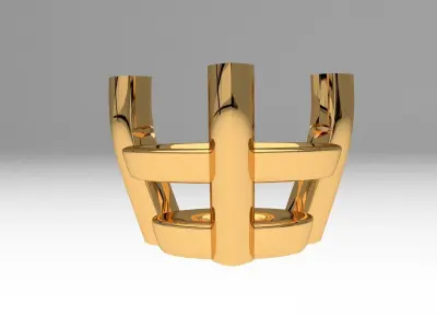 A package of solitaire ring heads engagement 3 prong printable 3D print model purchase