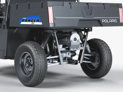 UTV Polaris Ranger EV 3D model