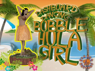 Dashboard Dancing Bobble Hula Girl 3D print model purchase