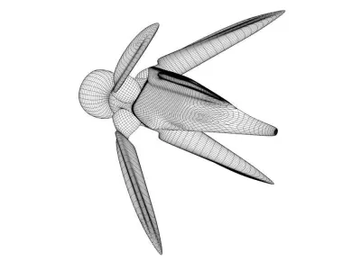 Aaron Flak Ship Free 3D model