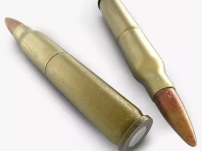 Gun Bullet 3D model