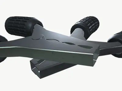Crocodile clamp 3D model