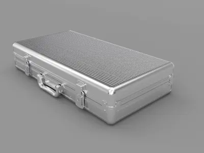 Poker Case 3D Model 3D model