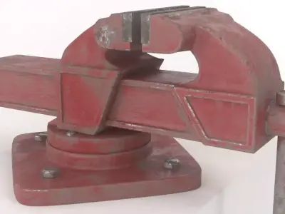 vise metalwork Free 3D model