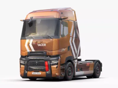 RENAULT TRUCK TRC 2026 New  Low-poly 3D model