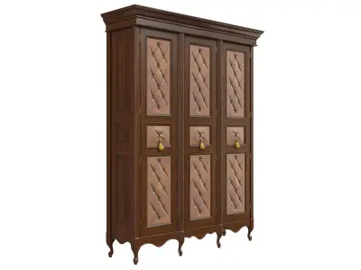 classic cabinet 04  07 3D model purchase
