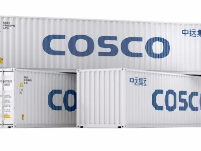 Cosco Chipping Container 3D model