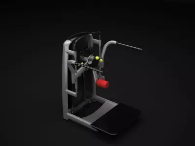 Multi Hip Machine 3D model purchase
