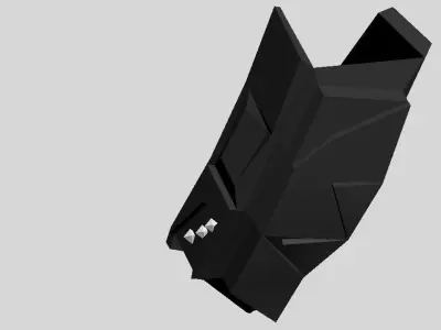 Forearm plate Armour  3D model