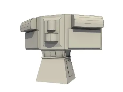 AN SLQ-32 ESM SYSTEM 3D model