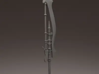 Sword  Low-poly 3D model