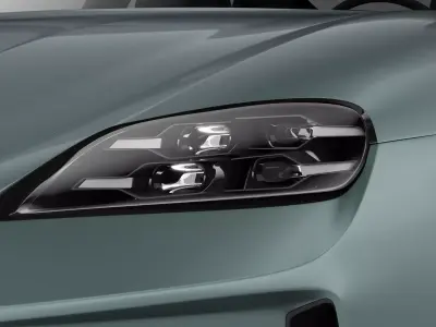 Porsche Taycan 2025 3D model