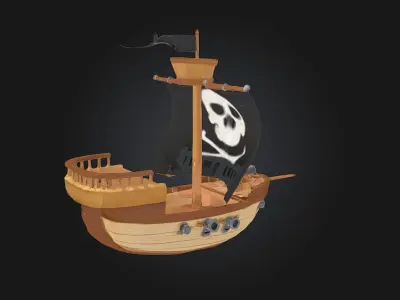 Pirates Voyage  A Swashbuckling Adventure  3D model