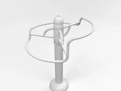 Gym Outdoor 3 3D model