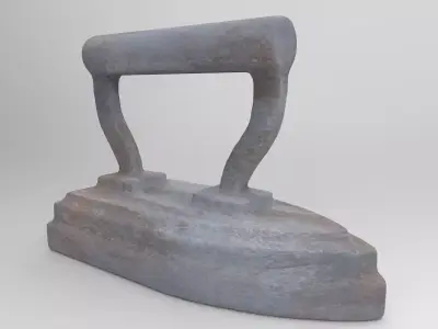 Vintage Iron 3D model purchase