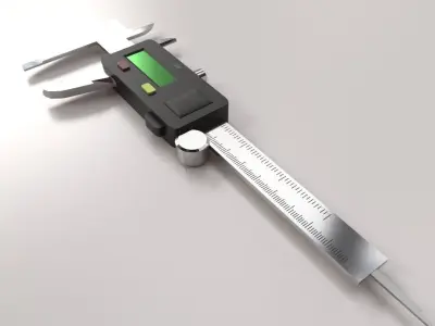 Digital Caliper 3D model purchase