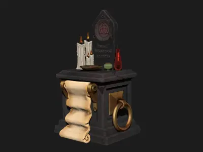 Altar of Protection - Wargames - Boardgames - Dioramas - Railway 3D print model