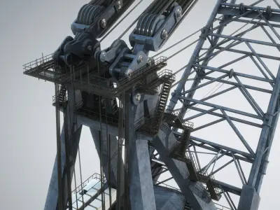 Derrick Lay Vessel 3D model