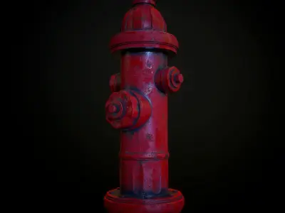 Fire Hydrant 3D model get