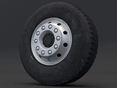 Off-Road Wheel 02 3D model