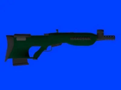 bull pup rifle Free 3D model