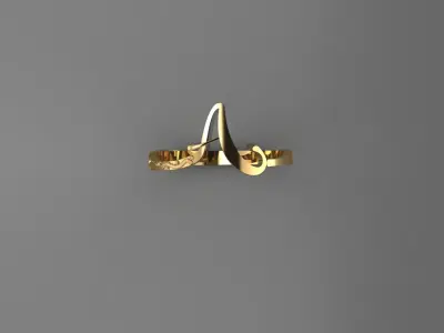 Women Ring 3D print model