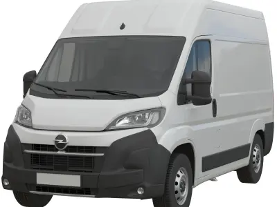 2024 Opel Movano  L1H2 Detailed interior 3D model