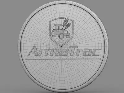 armatrac logo 3D model