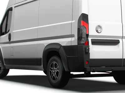 Vauxhall e Movano Van L2H3 2024 3D model