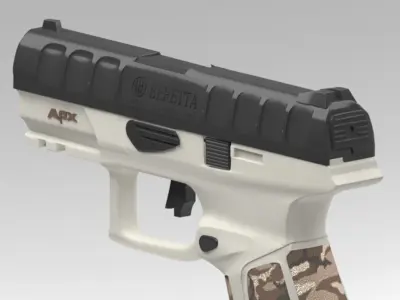 Gun military 3D model