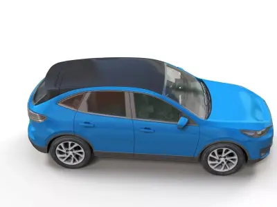 Generic SUV Low-poly 3D model from CGTrader