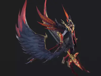 Fengxi Low-poly 3D model