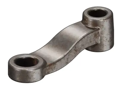 Rusty Vehicle Steering Linkage 3D model