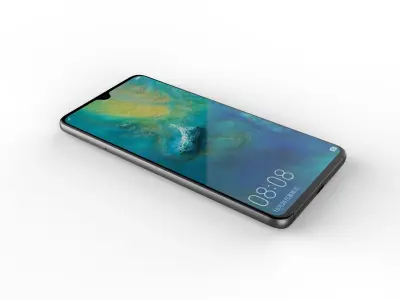 HUAWEI MATE 20 light black customizable design 3D print model