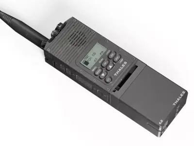 THALES AN PRC 148 RADIO Low-poly 3D model