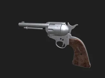 Revolver 3D model