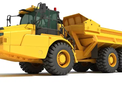 Articulated Truck 3D model