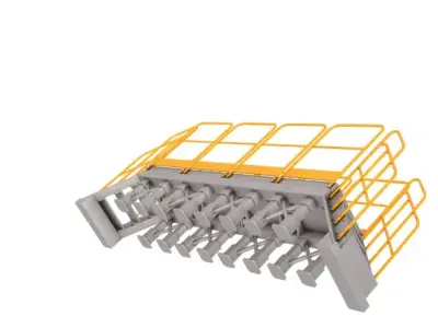 Industrial Stairs Collection 3D model purchase