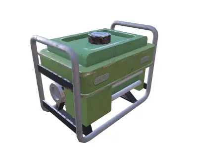  Generator 02 Low-poly 3D model
