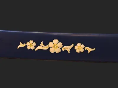 katana sword 3D model purchase