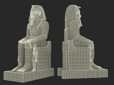  Egyptian Sculptures Collection 