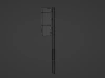 Apocalypse Axe Free low-poly 3D model