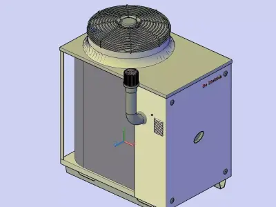Heat Pump PGA38 3D model