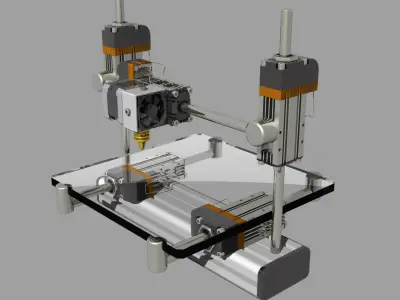 3D Printer - My vision 3D model
