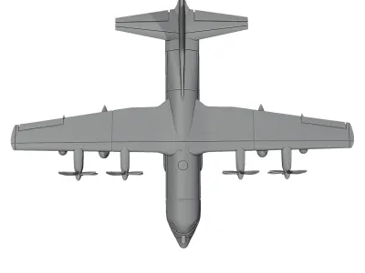 Lockheed MC-130J 3D print model