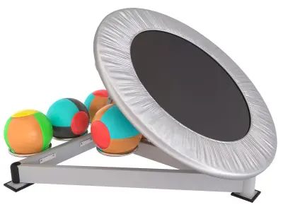 Medical Ball medball sports equipment trampoline 3D model
